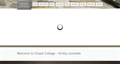 Desktop Screenshot of chapelcottagekirkbylonsdale.com